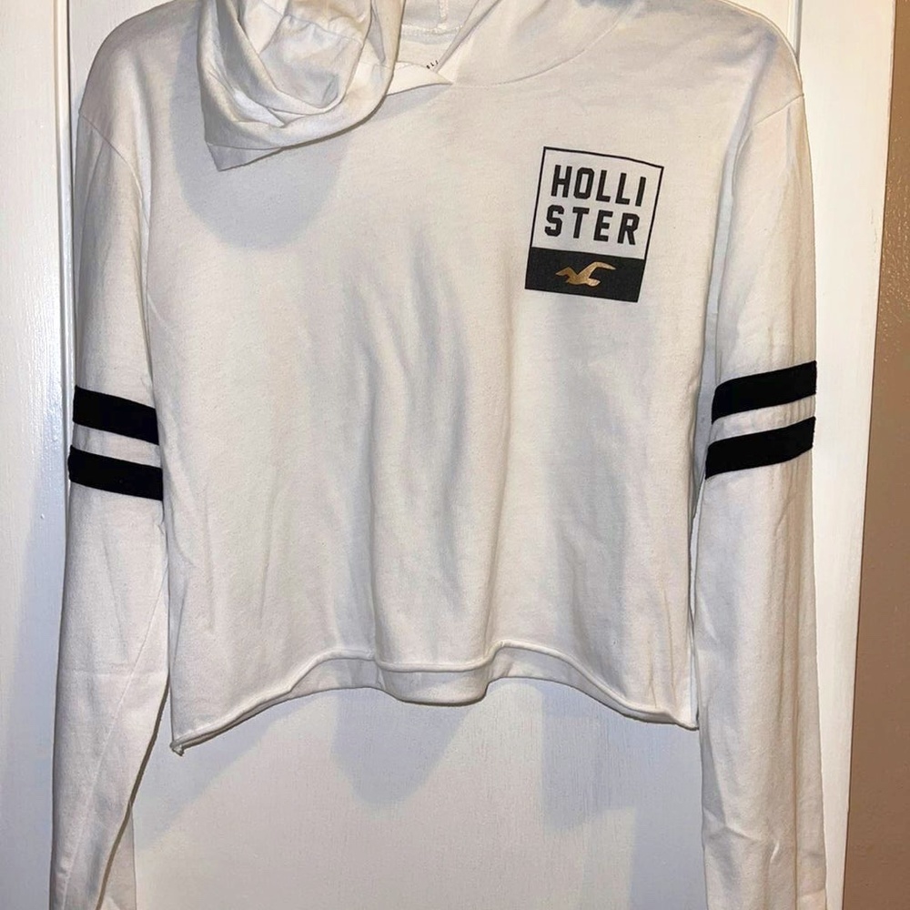 Hollister crop hoodie